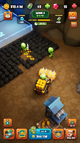 Idle Zombie Miner: Gold Tycoon