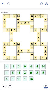 Crossmath - Math Puzzle Games